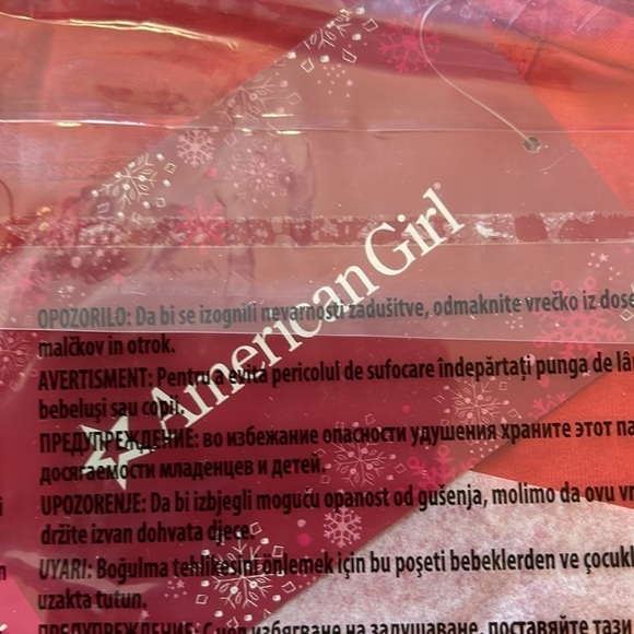 NWT American Girl holiday dreams pajama pants and top women's size L (12-14) - Picture 6 of 10